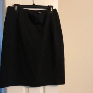 Alfani black pencil skirt
